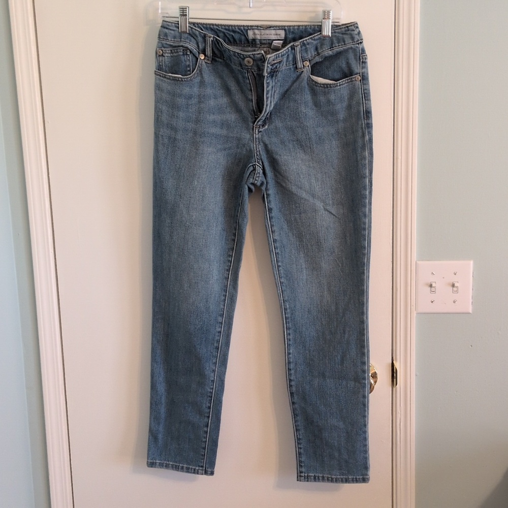 Chico's Light Blue Ankle Length Skinny Jeans